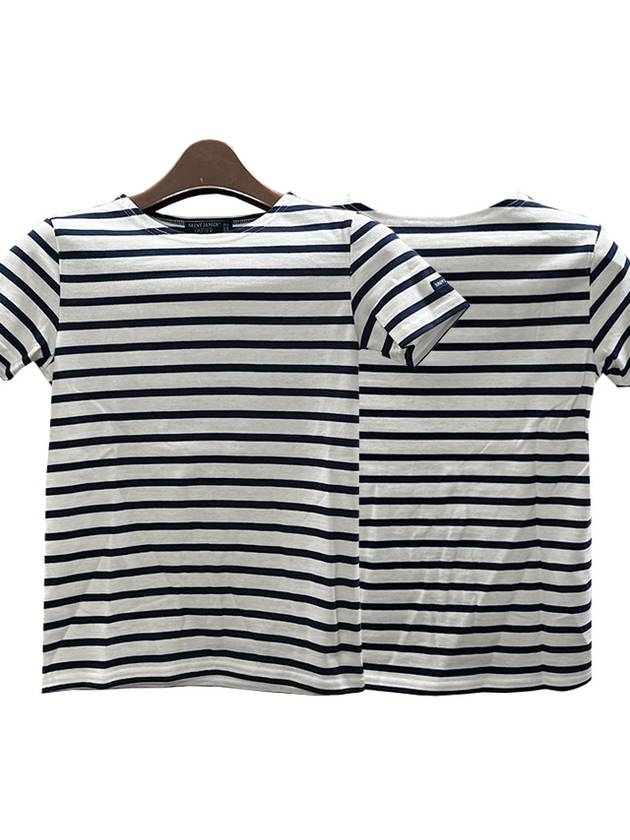 Kids LEVANT MOD Short Sleeve T Shirt White Marine 2068 NEIGE - SAINT JAMES - BALAAN 1