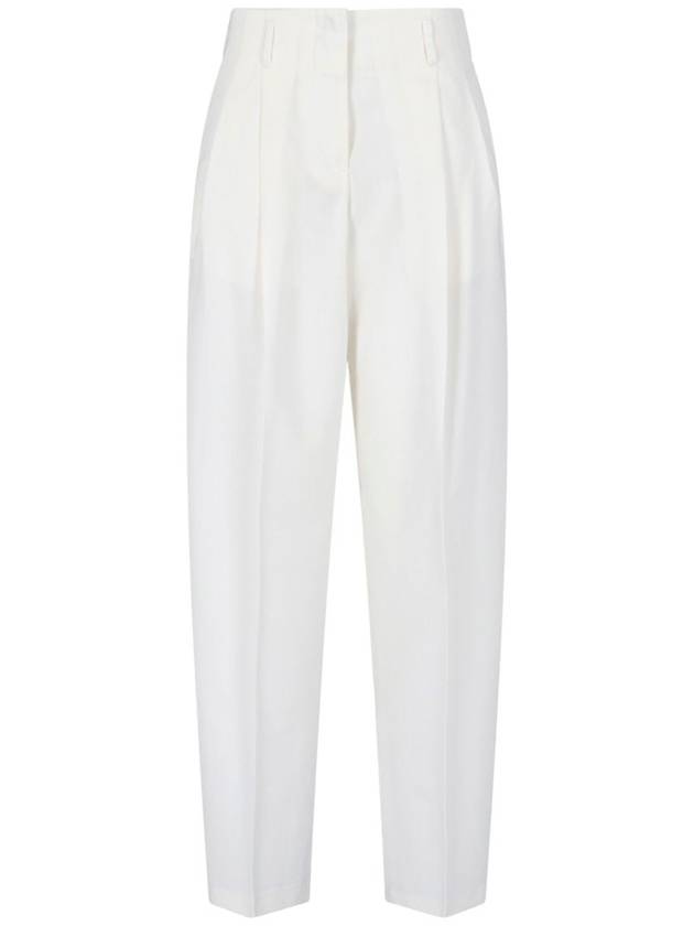 Straight Pants GWP01203P001382 11364 White - GOLDEN GOOSE - BALAAN 2