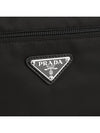 Re-Nylon And Saffiano Leather Belt Bag Black - PRADA - BALAAN 8