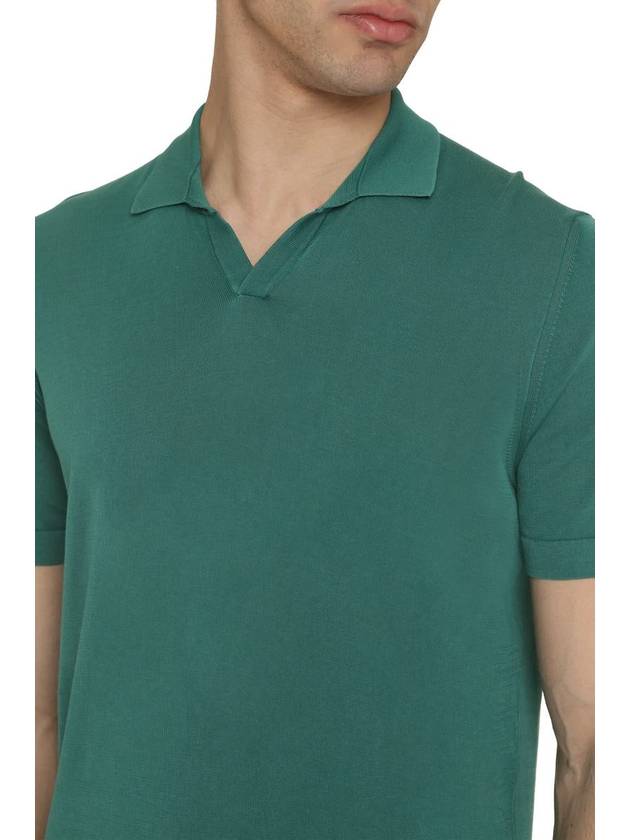 Drumohr Cotton Polo Shirt - DRUMOHR - BALAAN 5