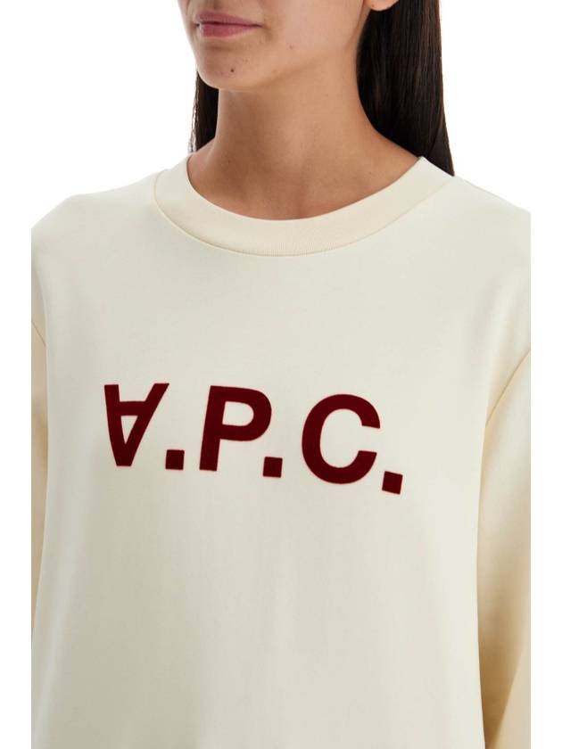 Grand VPC Sweatshirt Ivory - A.P.C. - BALAAN 5