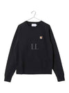 Fox Head Patch Adjusted Sweatshirt Black - MAISON KITSUNE - BALAAN 2