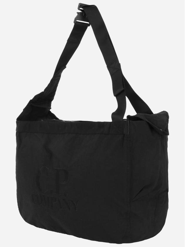 Plain Paper Touch Logo Hand Cross Bag Black - CP COMPANY - BALAAN 3