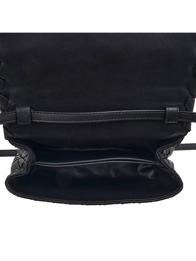 Intrecciato Cross Bag Black - BOTTEGA VENETA - BALAAN 11