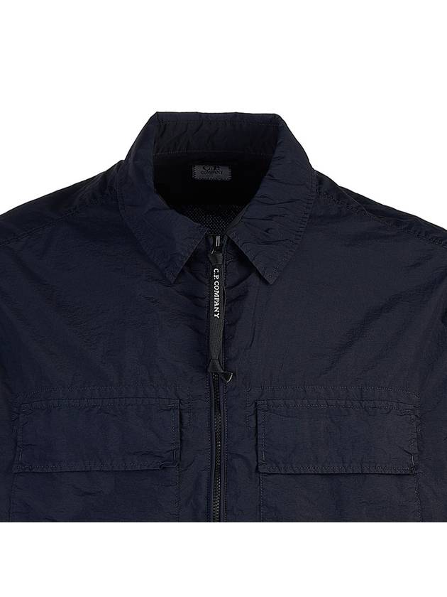 Taylon L Zip-Up Jacket Navy - CP COMPANY - BALAAN 5