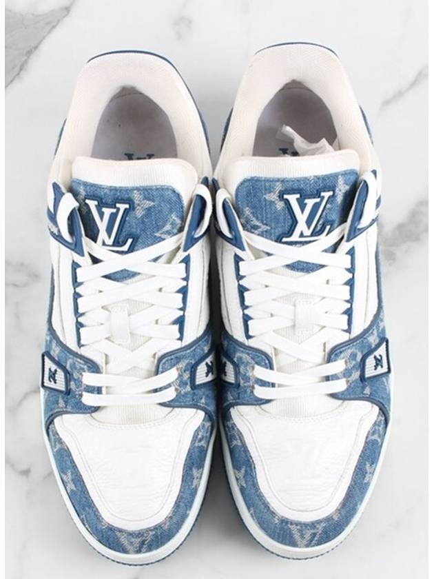 LV denim trainer sneakers 9 5 285 - LOUIS VUITTON - BALAAN 9