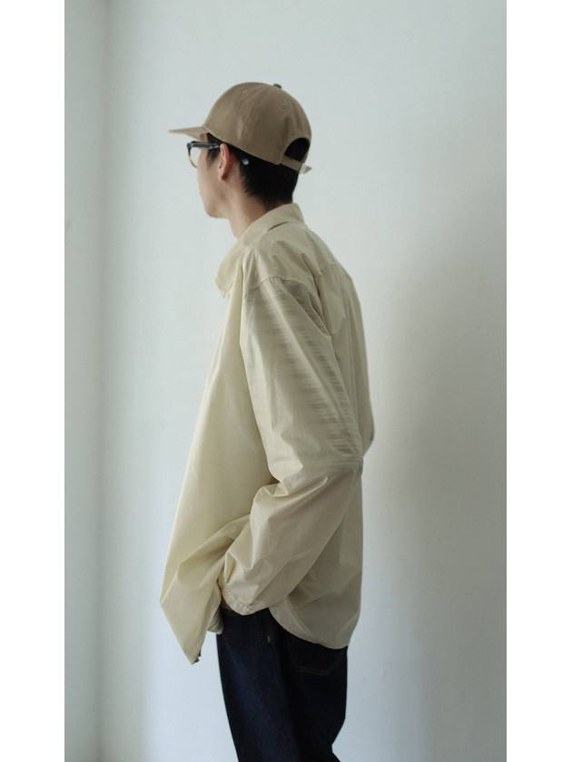 Light nylon zip up shirt - AURALEE - BALAAN 4