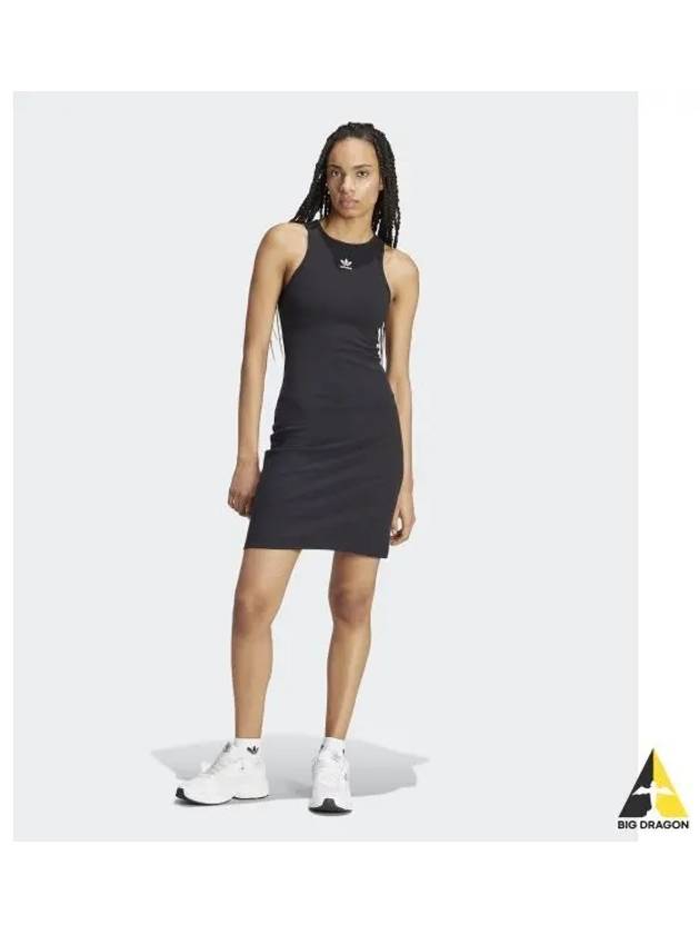 adidas rib tank dress black IU2405 - ADIDAS - BALAAN 1