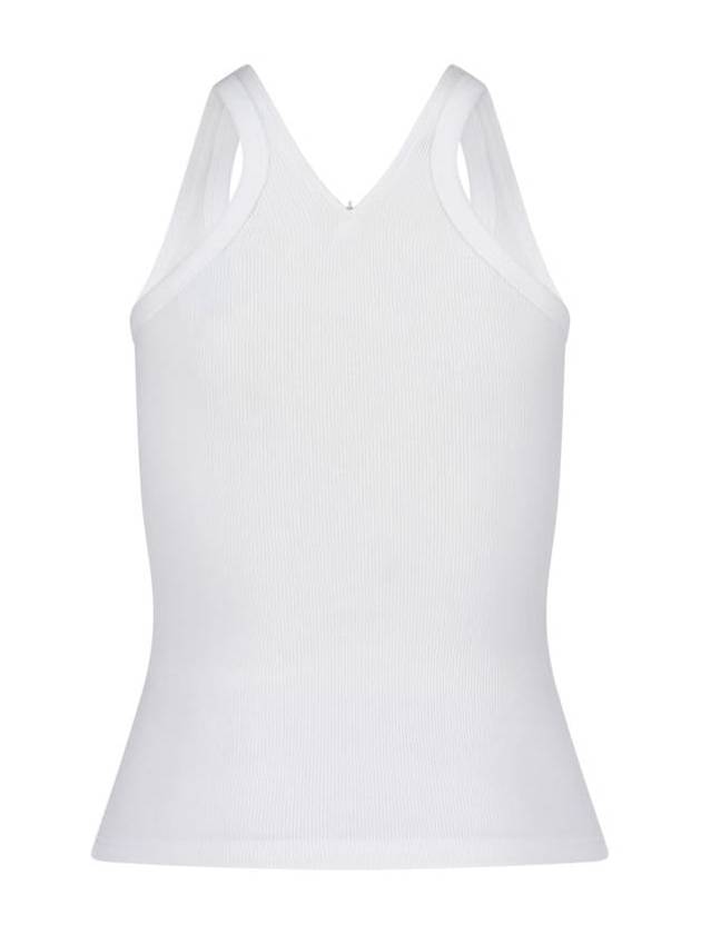 Criss Cross 90 s Sleeveless White - COURREGES - BALAAN 3