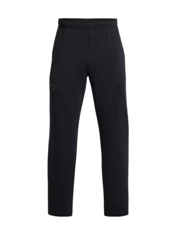 Men's Unstoppable Fleece Track Pants Black - UNDER ARMOUR - BALAAN 1