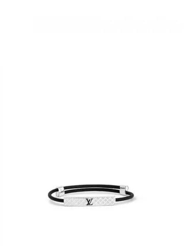 Champs Elysees Bracelet Silver Black - LOUIS VUITTON - BALAAN 1