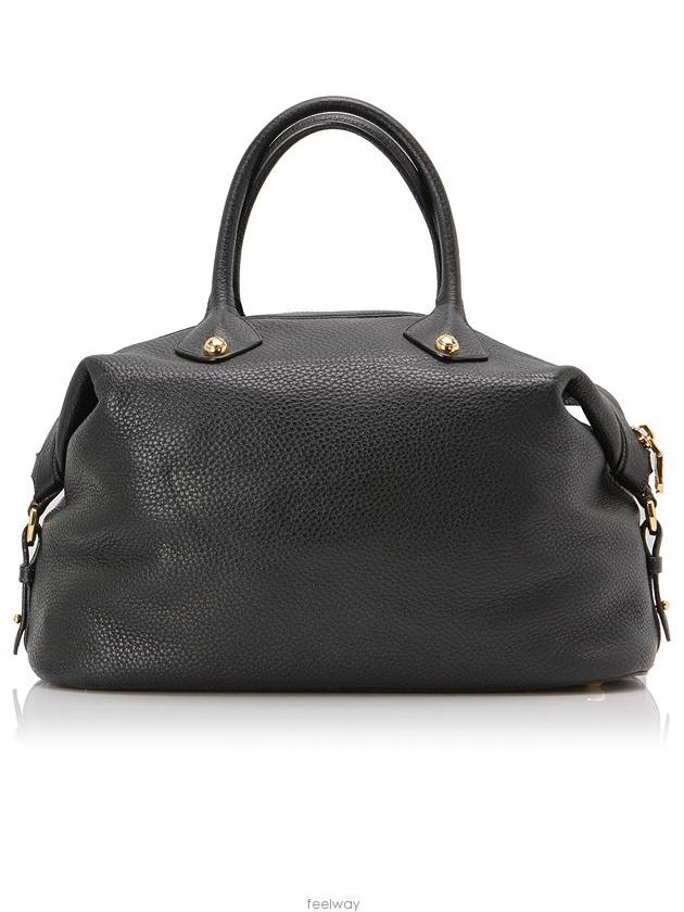 Classic May Bag Ostrich Black 2 WAY - LOEWE - BALAAN 4