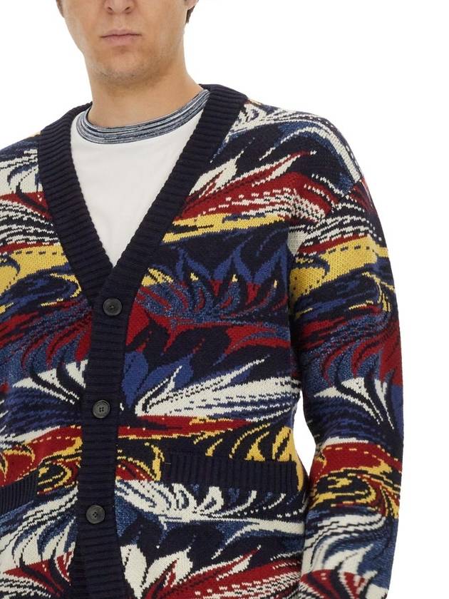 Missoni Jacquard Patterned Cardigan - MISSONI - BALAAN 7