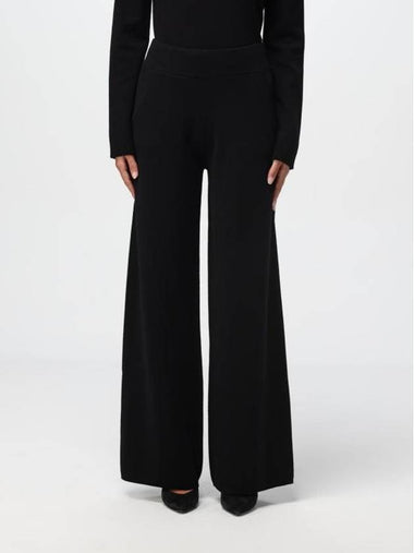 Straight Pants 2421336022600 007 Black - MAX MARA - BALAAN 1