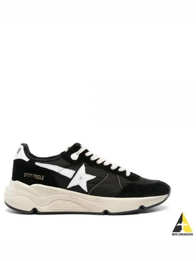 Men's Running Sole Low Top Sneakers Black - GOLDEN GOOSE - BALAAN 2