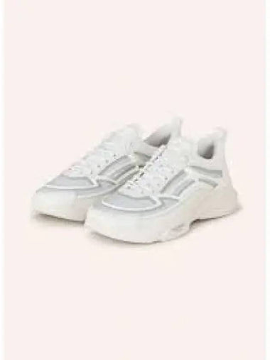 Women s Leather Trimmed Sneakers White 5W2S0JV5 YFD Z1G 1337524 - VALENTINO - BALAAN 1