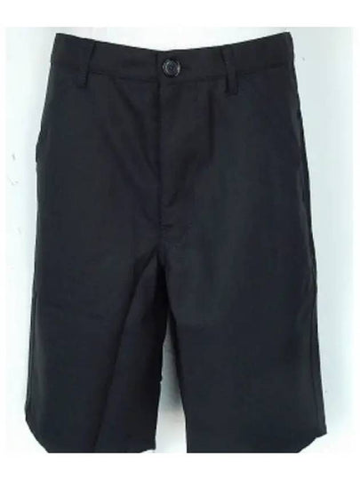 Wool Blend Shorts Black - COMME DES GARCONS - BALAAN 2