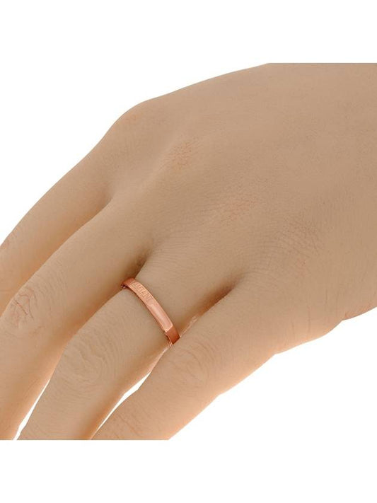 Brad Pitt Collaboration D Side 18K Rose Gold Diamond Band Ring No 10 - DAMIANI - BALAAN 2