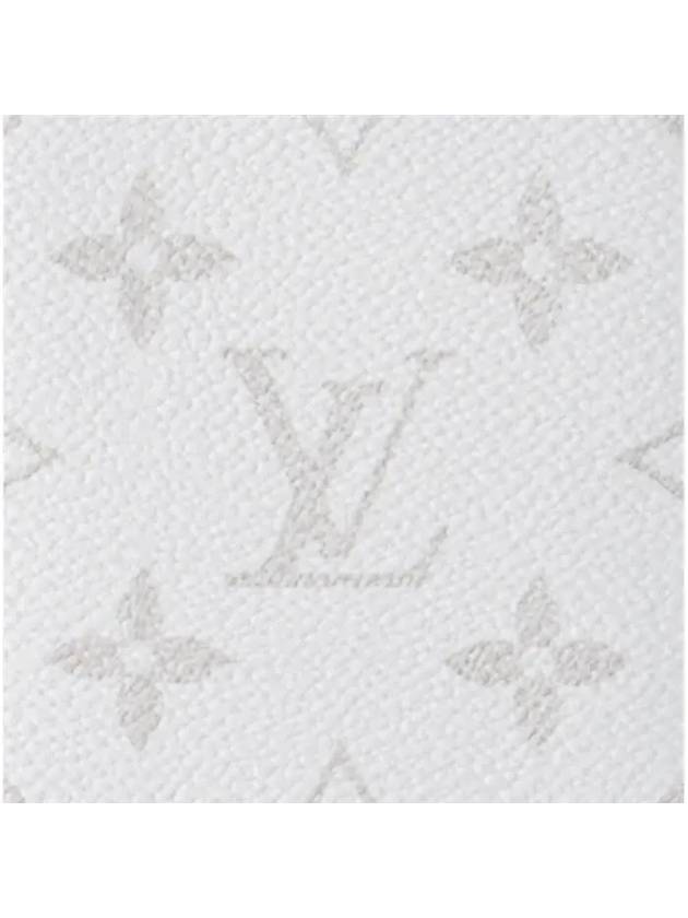 Brazza Long Wallet White - LOUIS VUITTON - BALAAN 6