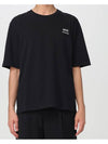 Alexandre Mattiussi Short Sleeve T-Shirt Black - AMI - BALAAN 4