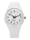 Soft urethane band watch white - SWATCH - BALAAN 1