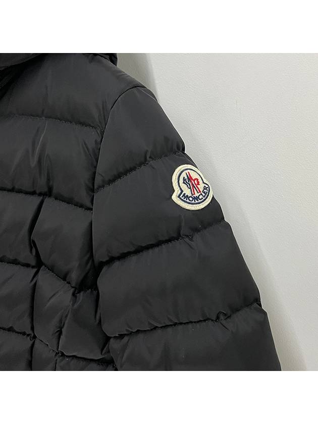 Kids Logo Patch CHARPAL Down Long Padded Jacket 8Y 10Y Black 1C50210 54155 999 - MONCLER - BALAAN 5