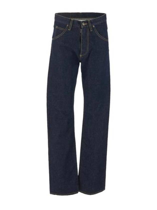 Women's Regular Cotton Straight Jeans Blue - MAISON MARGIELA - BALAAN 2