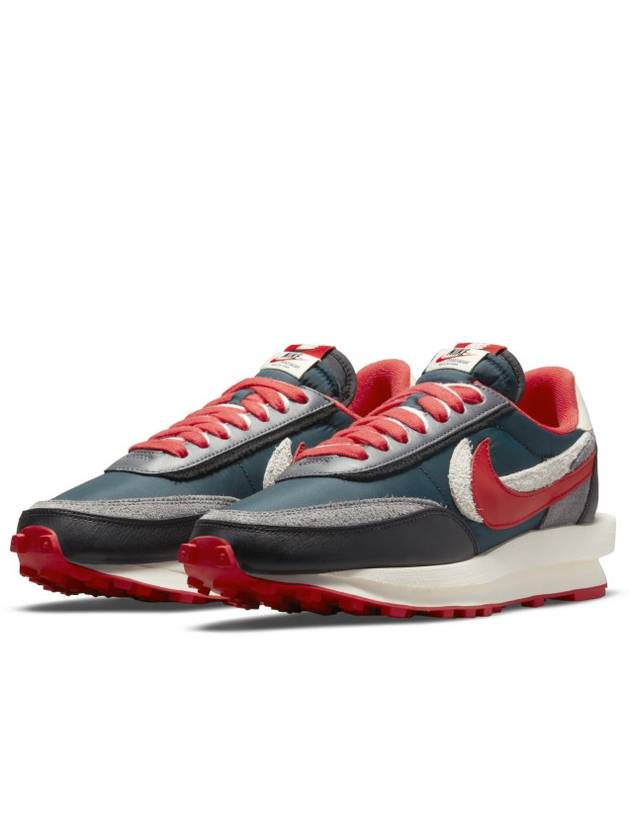 Nike XX Undercover LD Waffle Midnight Spruce University Red DJ4877300 - SACAI - BALAAN 5