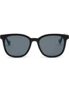 Eyewear Square Horn-Rim Sunglasses Black - GUCCI - BALAAN 4