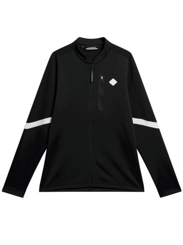 Highlands Mid Layer Zip-Up Jacket Black - J.LINDEBERG - BALAAN 2