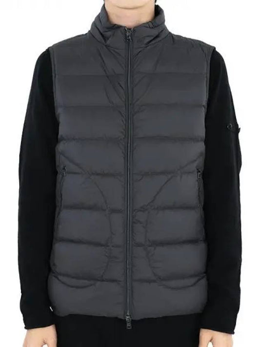 Down Padded Vest Bluegrey - HERNO - BALAAN 2