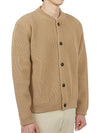 Men's Cardigan SKIPPER JACKET CAMEL - ANDERSEN-ANDERSEN - BALAAN 4