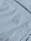 Logo Embroidery Swim Shorts Blue - BRUNELLO CUCINELLI - BALAAN 4