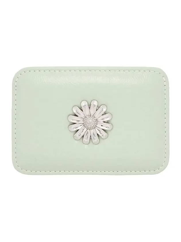 Daisy Slim Mini Transportation Card Wallet Mint - LE MASQUE - BALAAN 1