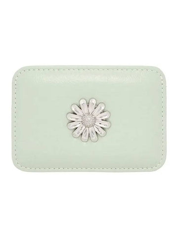 Daisy Slim Mini Transportation Card Wallet Mint - LE MASQUE - BALAAN 1