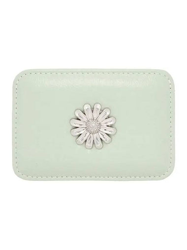 Daisy Slim Mini Transportation Card Wallet Mint - LE MASQUE - BALAAN 1