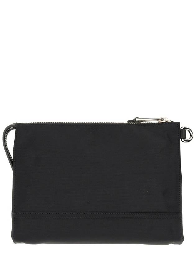 Clutch Pouch 84018201 2555 BLACK - MOSCHINO - BALAAN 5