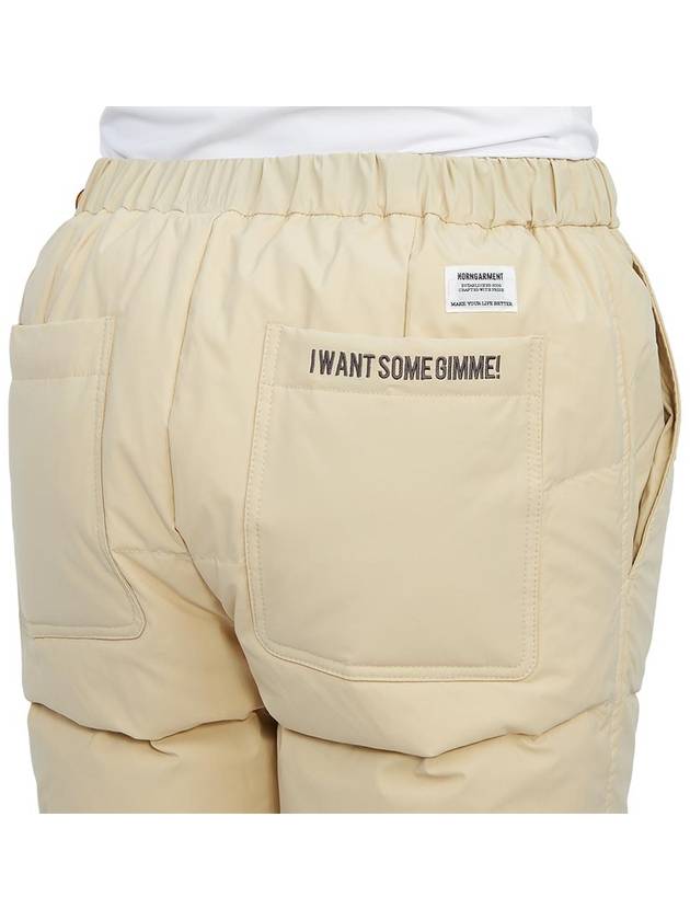 Gimme Down Pants Beige - HORN GARMENT - BALAAN 11