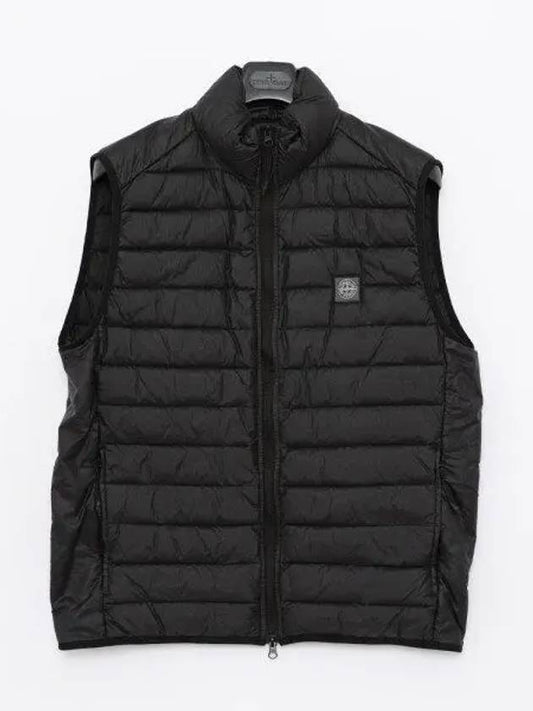 Chamber R Nylon Down Vest Black - STONE ISLAND - BALAAN 2