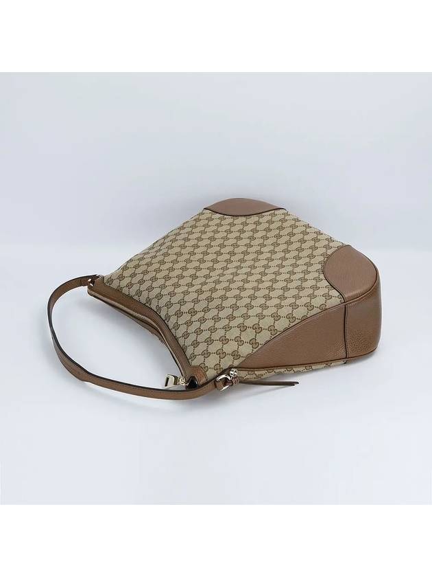 GG Supreme Canvas Hobo Shoulder Bag Beige - GUCCI - BALAAN 4