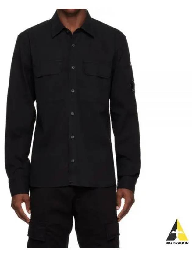 linen pocket shirt - CP COMPANY - BALAAN 2