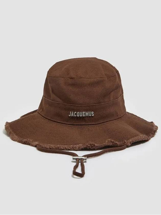 Le Bob Artichaut Cotton Bucket Hat Brown - JACQUEMUS - BALAAN 2