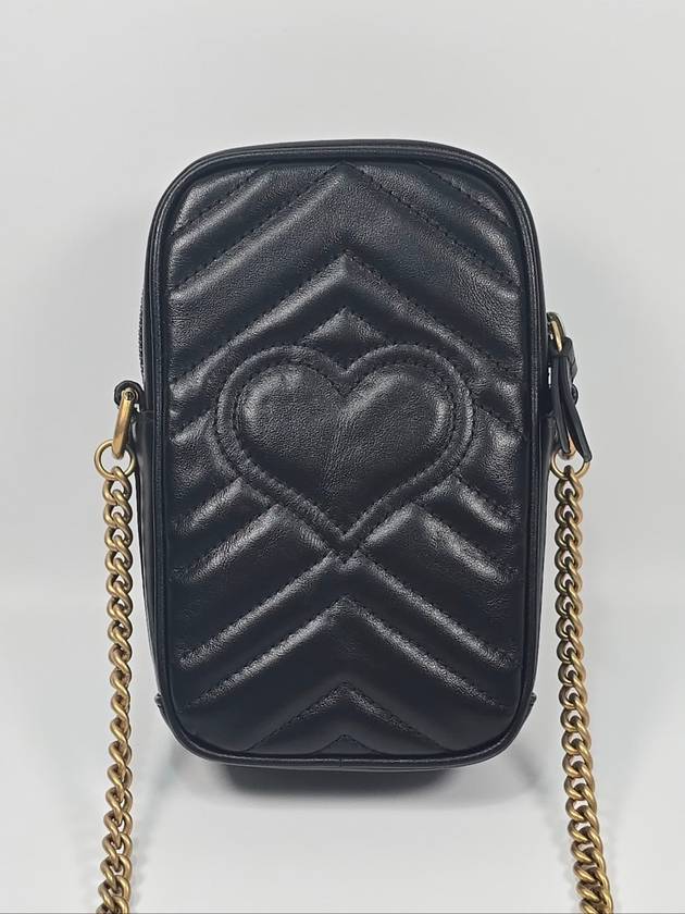 GG Marmont Matelasse mini shoulder bag - GUCCI - BALAAN 3