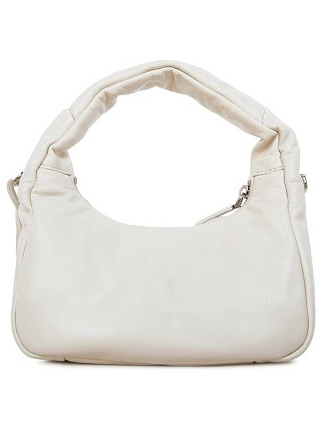 Soft Padded Nappa Leather Mini Bag White - PRADA - BALAAN 3