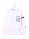 Kids Women s Wappen Pocket Sweatshirt 761662139 V0001 - STONE ISLAND - BALAAN 2