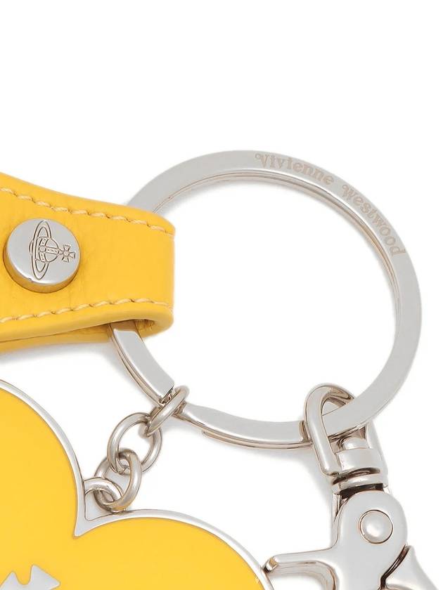 Mirror Heart ORB Key Ring Yellow - VIVIENNE WESTWOOD - BALAAN 4