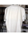 Maxi Print Cotton Short Sleeve T-Shirt White - BRUNELLO CUCINELLI - BALAAN 8