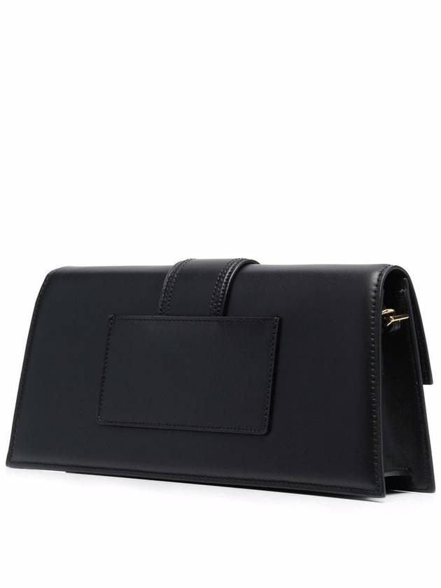 Le Bambino Long Flap Shoulder Bag Black - JACQUEMUS - BALAAN 7