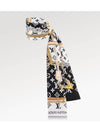 Monogram Confidential Scarf Black - LOUIS VUITTON - BALAAN 4