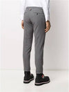 Three Stripe Tab Seersucker Straight Pants Navy - THOM BROWNE - BALAAN 3